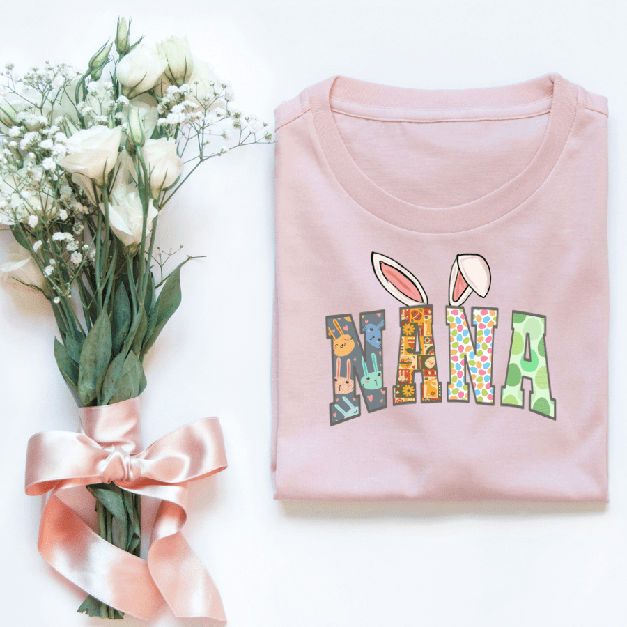 Custom Grandma/Mama/YaYa/Gigi/Granny/Mimi/Memaw /Grammy/Nana Easter Bunny