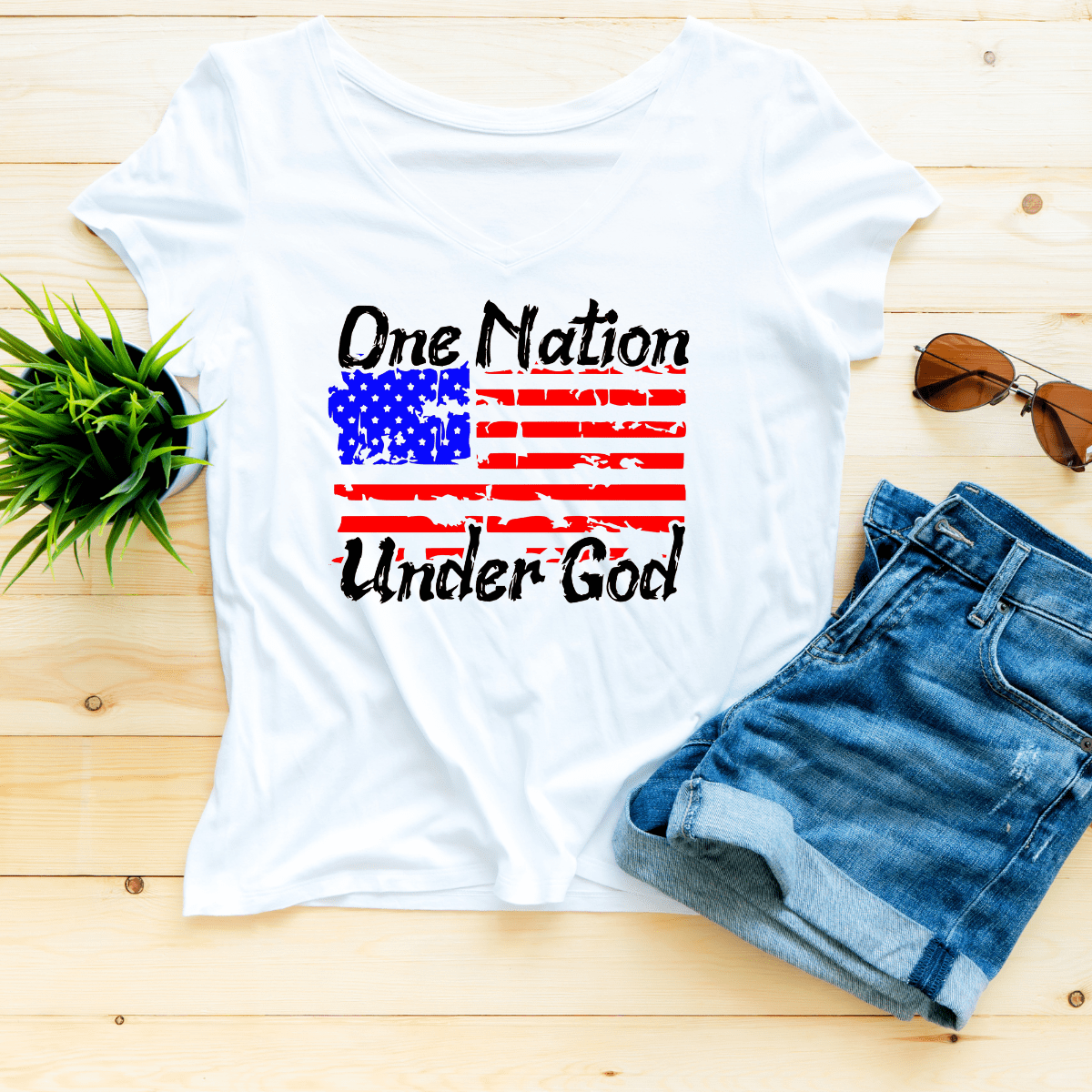 One Nation Under God Flag