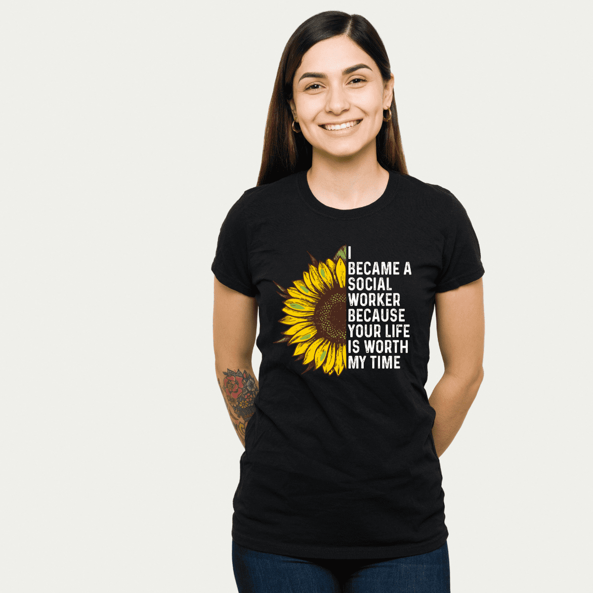 Social Workers Sunflower