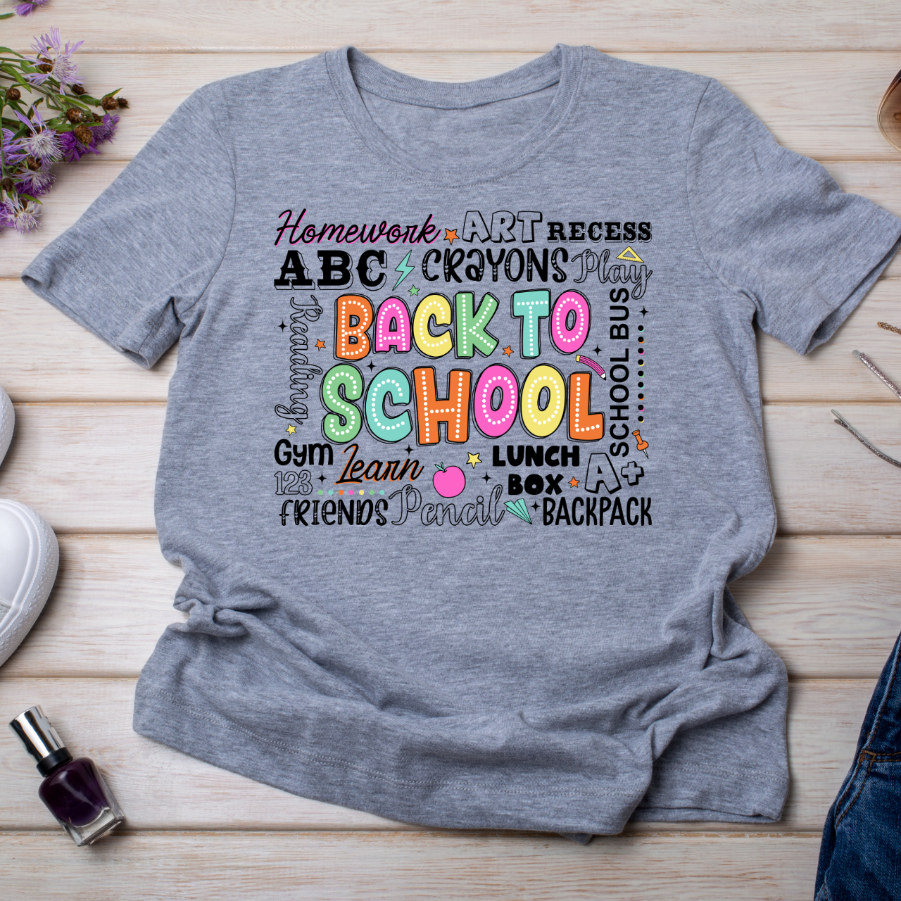 Back To School Bright Font