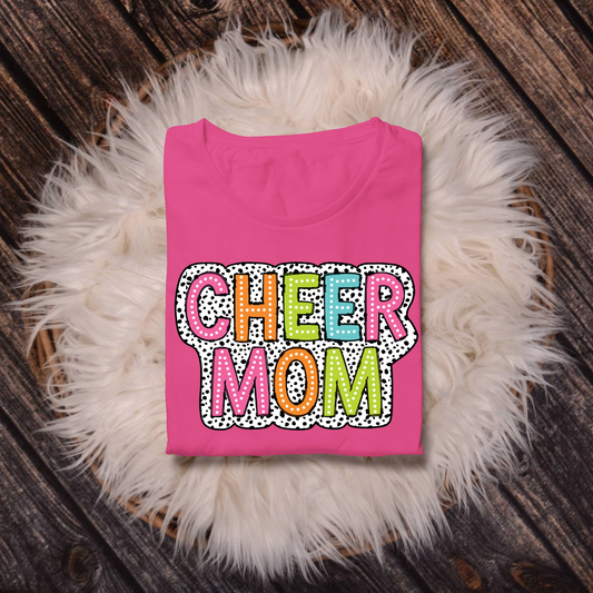 Cheer Mom Bright Dalmation