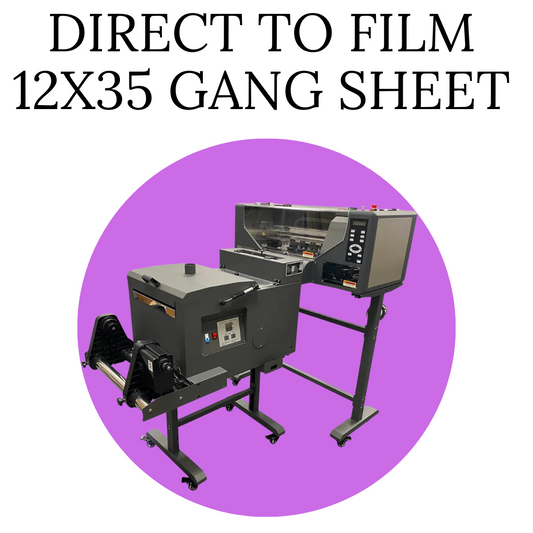 Direct to film prints(DTF) 12X35 inch prints