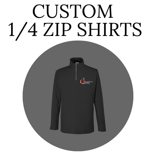 Custom 1/4 Zip Shirts