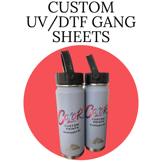 Custom UV/DTF Decal Gang Sheets