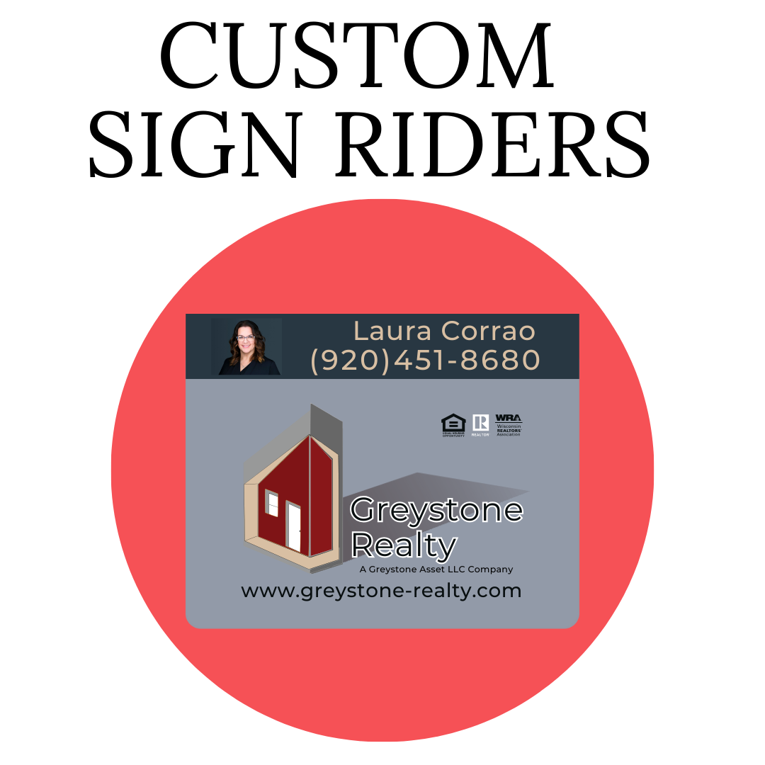 Real Estate Rider Signs