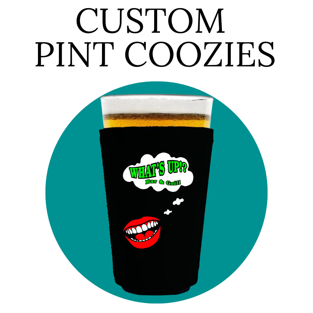 Custom Pint Coozie