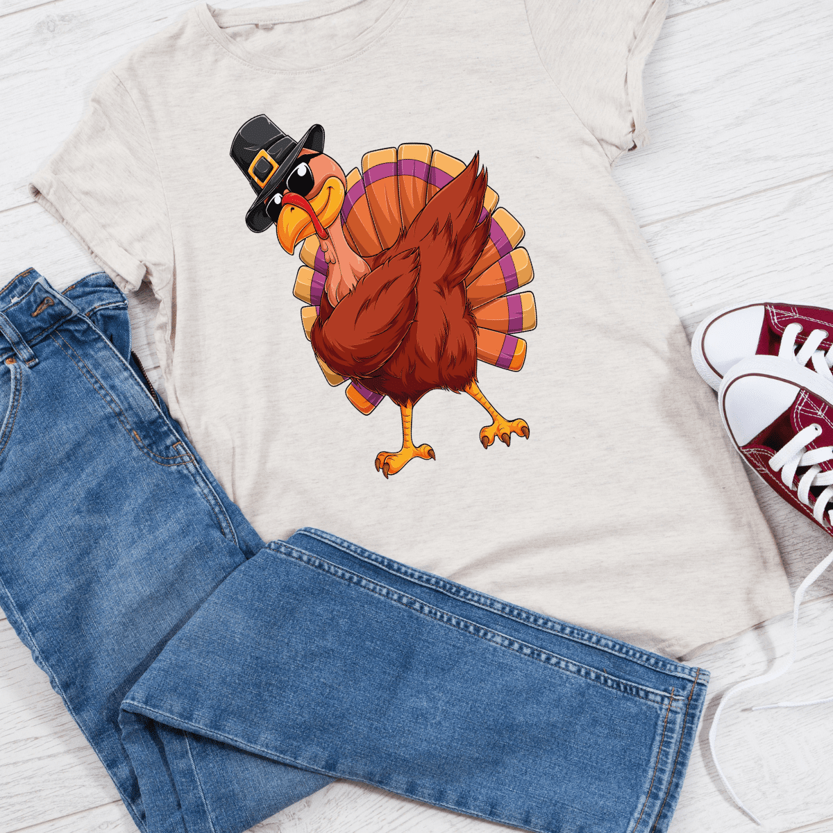 Dabbing Turkey