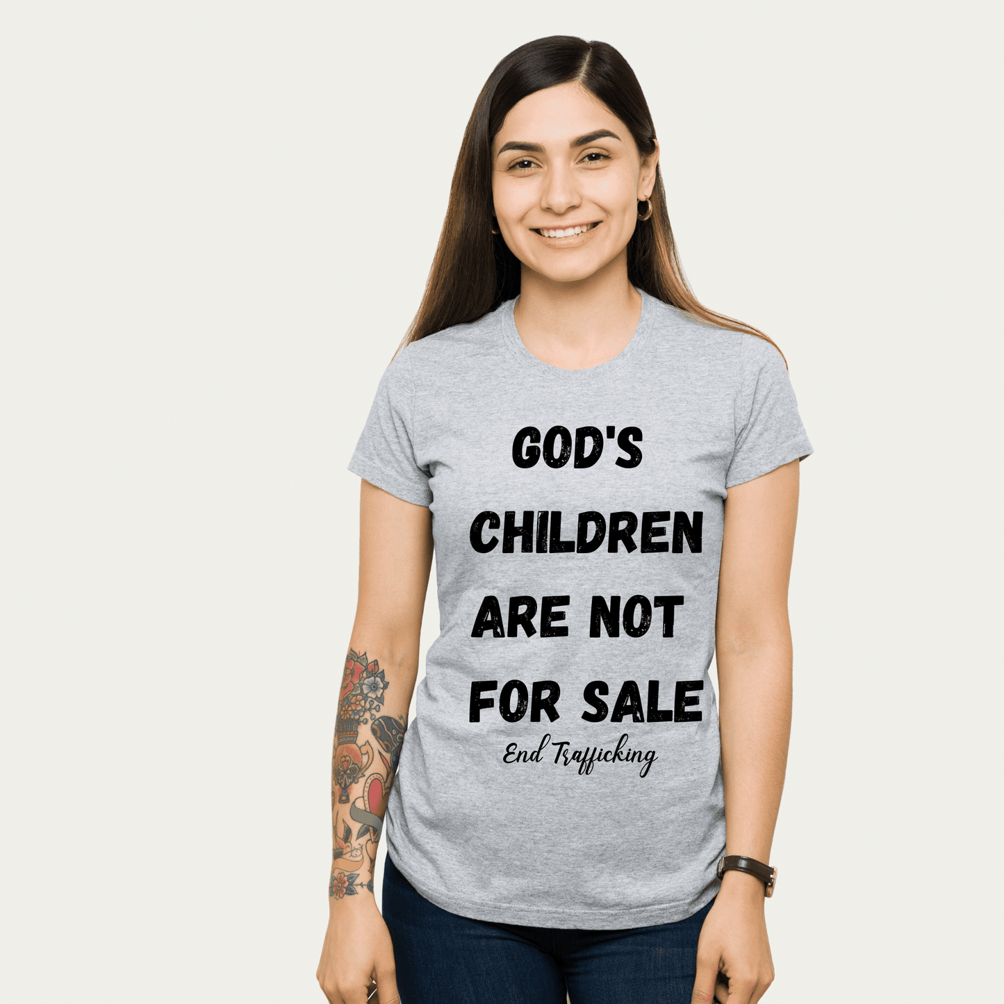 End Trafficking God's Children Are Not For Sale Front Only