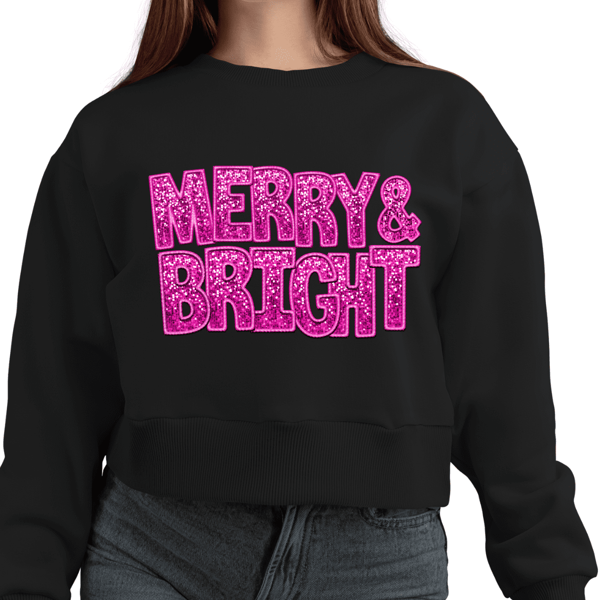 Glitter Merry And Bright (Pink)