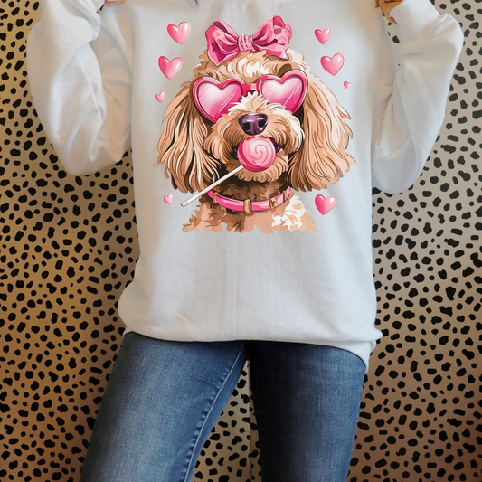 Valentine's Golden Doodle