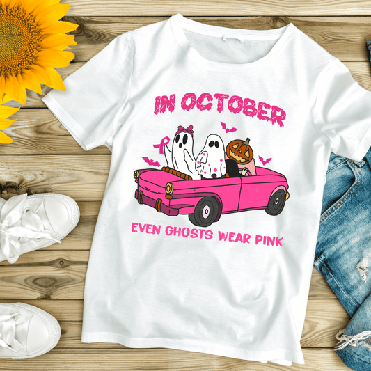 In October Even Ghosts Wear Pink