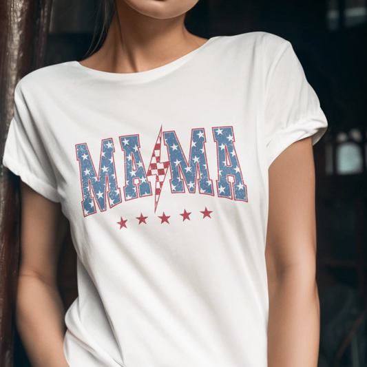 Mama Patriotic Lightning