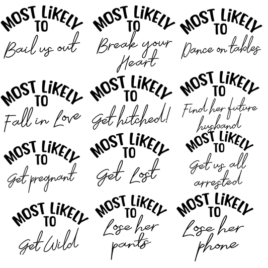 Most Likely To Girls Trip