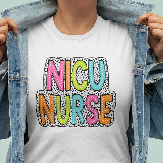 NICU Nurse Dalmation Dot