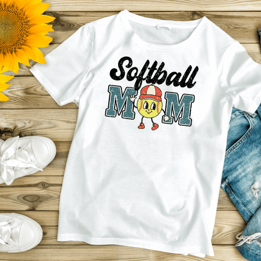 Softball Mom With Softball