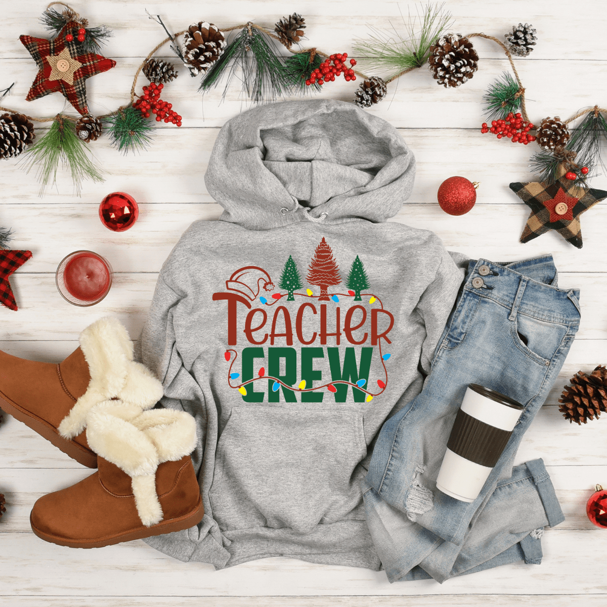 Be Nice To The Teacher Santa Is Watching