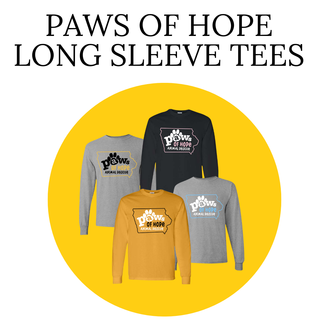 Paws Of Hope Long Sleeve Shirts