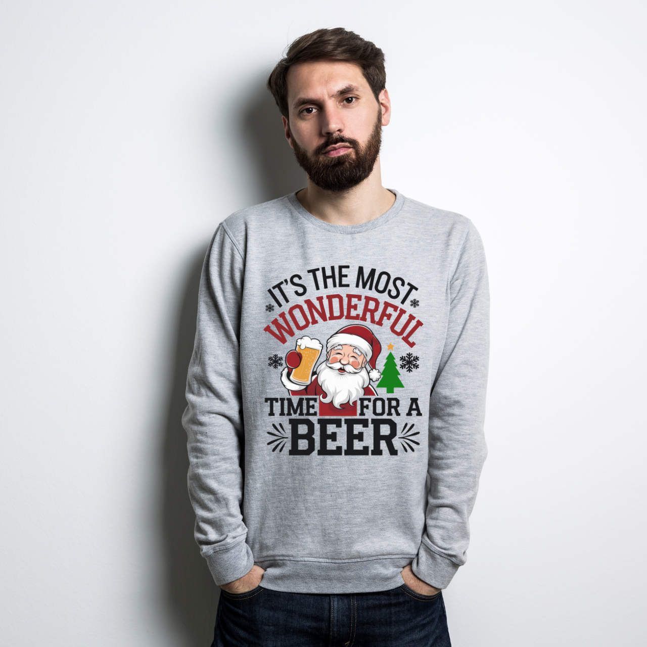 It's The Most Wonderful Time For A Beer Santa