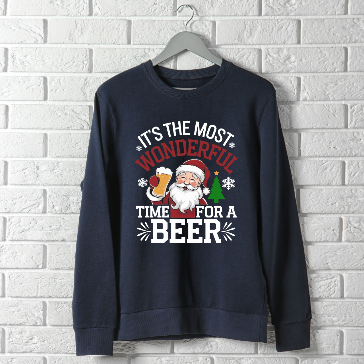 It's The Most Wonderful Time For A Beer Santa